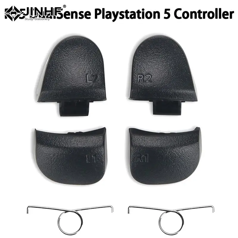 

6pcs/set For PS5 L2 R2 Trigger Button Spring Metal Replacement R2 L2 Trigger Buttons Component for PS5 Controller Parts