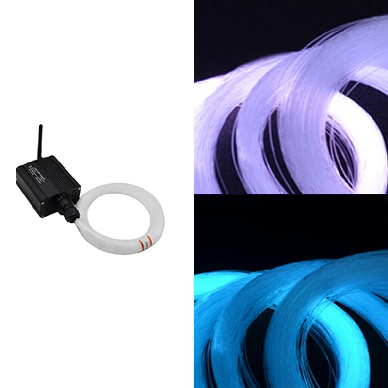 

16W RGBW LED Fiber Optic Star Sky Ceiling Kit Light 0.75Mmx2m With Smartphone APP Bluetooth Controller
