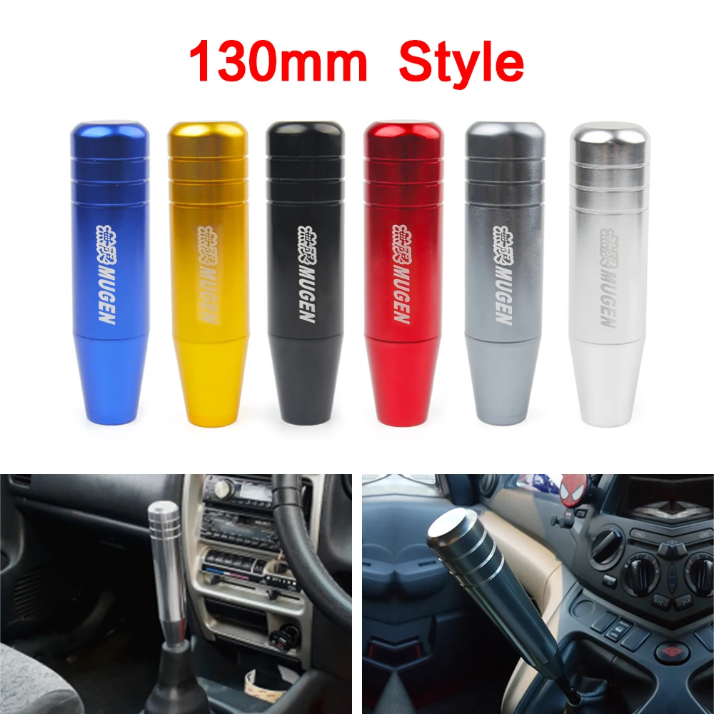 

13CM Universal Aluminium Alloy Gear Shift Knob Electroplating Color Manual Shifter Dandle JDM Car Accessories Replacement