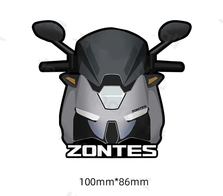 Аксессуары для мотоциклов наклейка на голову ZONTES 150M 150D 350E