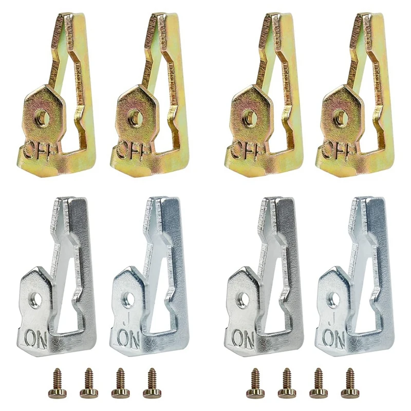 156T1978A Time Switch Trippers Replacement For Intermati Fit T100 Series Timer 2 Pack (4 On / 4 Off 8 Screws)
