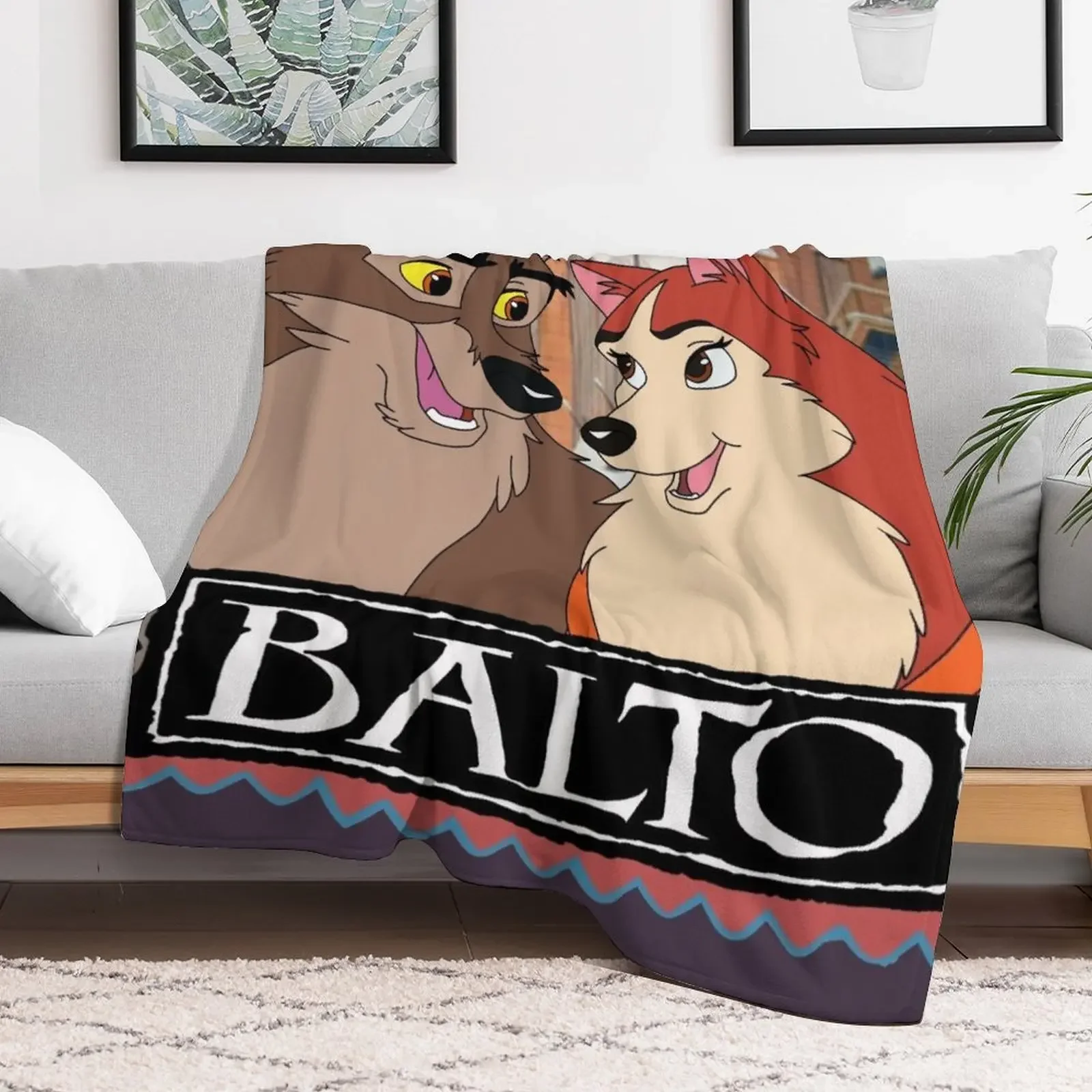 Одеяло Balto And Jenna фланелевые мягкие дизайнерские персонализированные подарочные