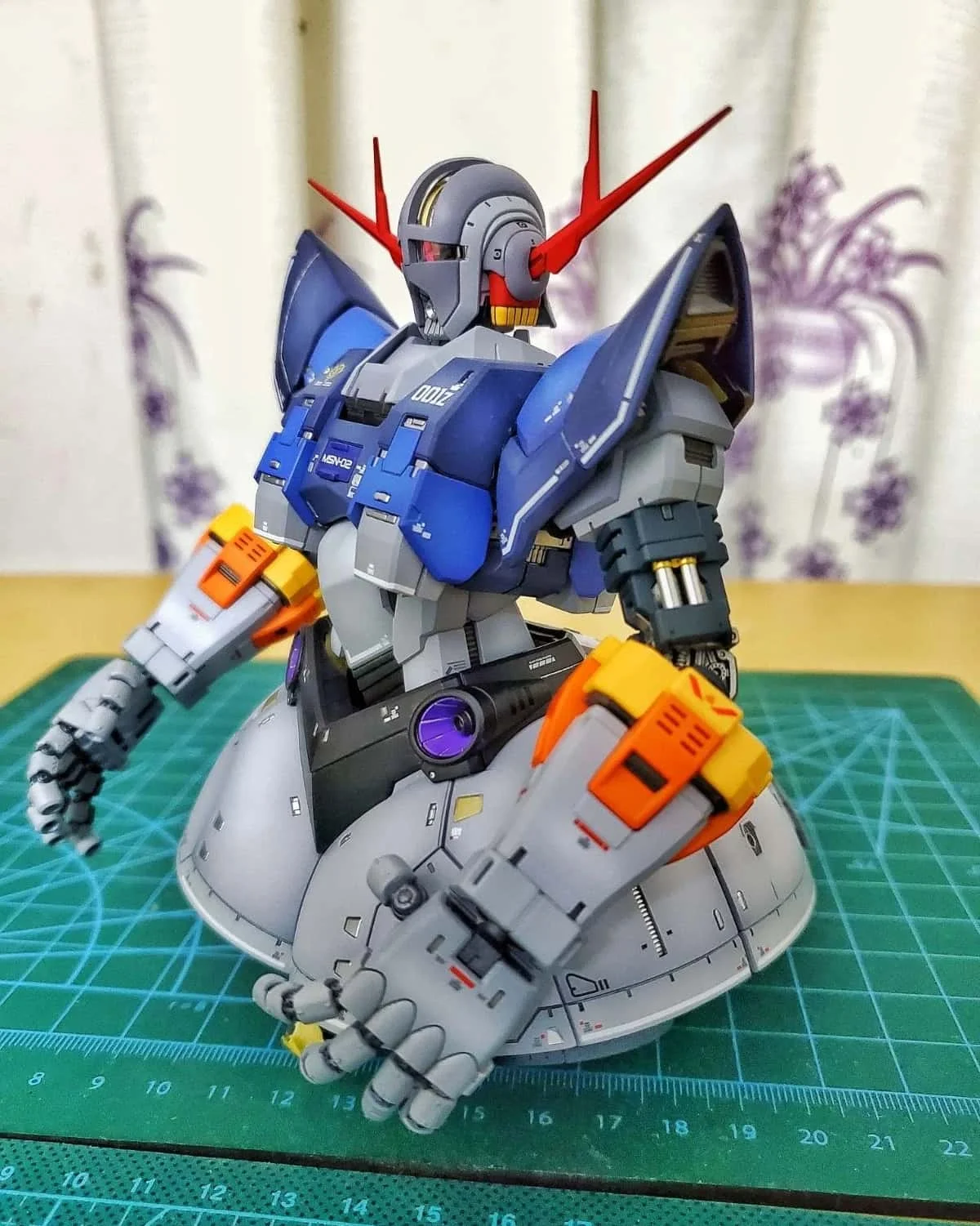 Фото Конструктор Bandai RG MOBILE SUIT GUNDAM LAST SHOOTING ZEONG EFFECT SET, аниме-фигурка MSN-02 Zeong, оригинальная коробка №4