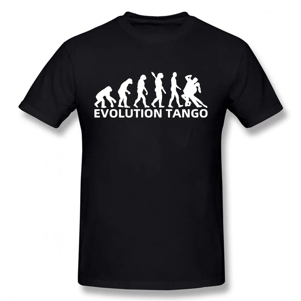 

Evolution Tango Birthday Funny Unisex Graphic Vintage Cool Cotton Short Sleeve T Shirts O-Neck Harajuku T-shirt