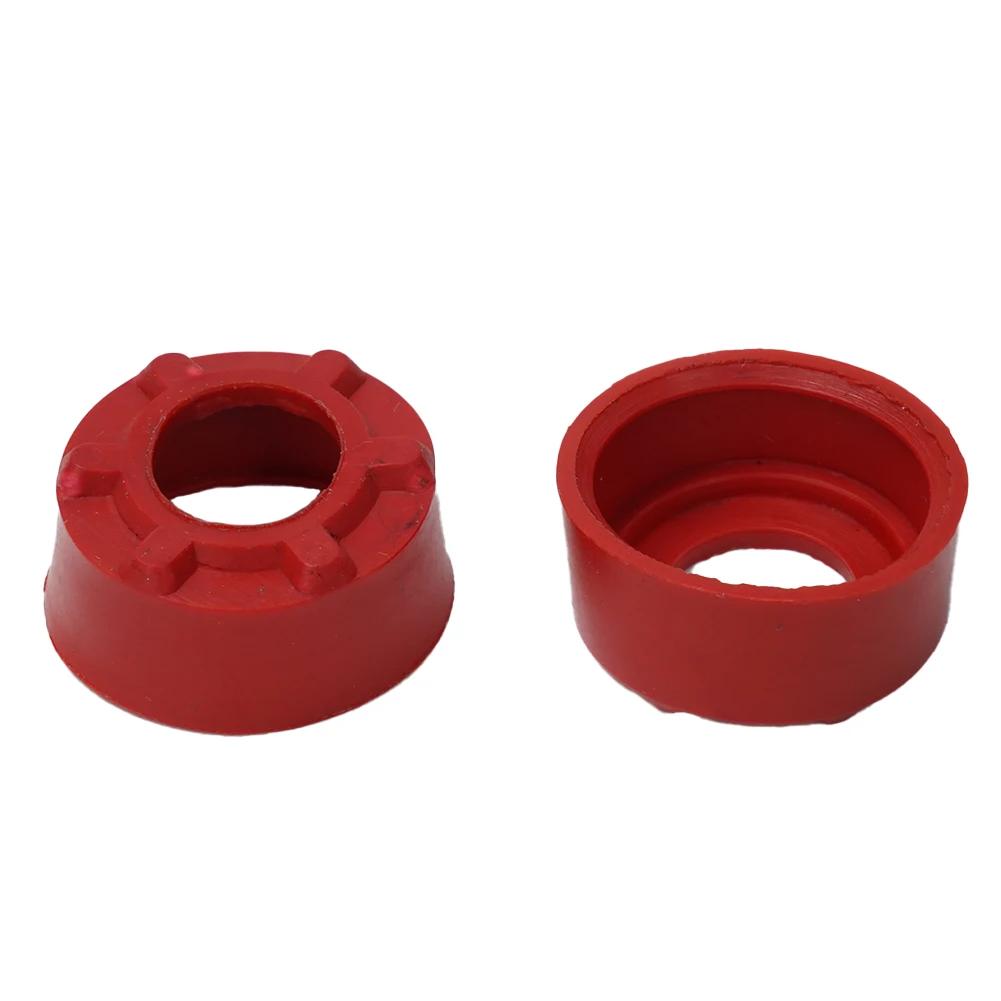 

2pcs Rubber Bearing Sleeves For Bosch GBH2-26 Impact Drill Electric Hammer Red 22mm*18mm Replacement Drilling Power Tools Parts