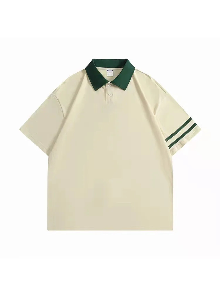 Golf Apparel Men's Summer New Golf Cotton Short Sleeve T-shirt Men's Business POLO Moisture wicking T-shirt