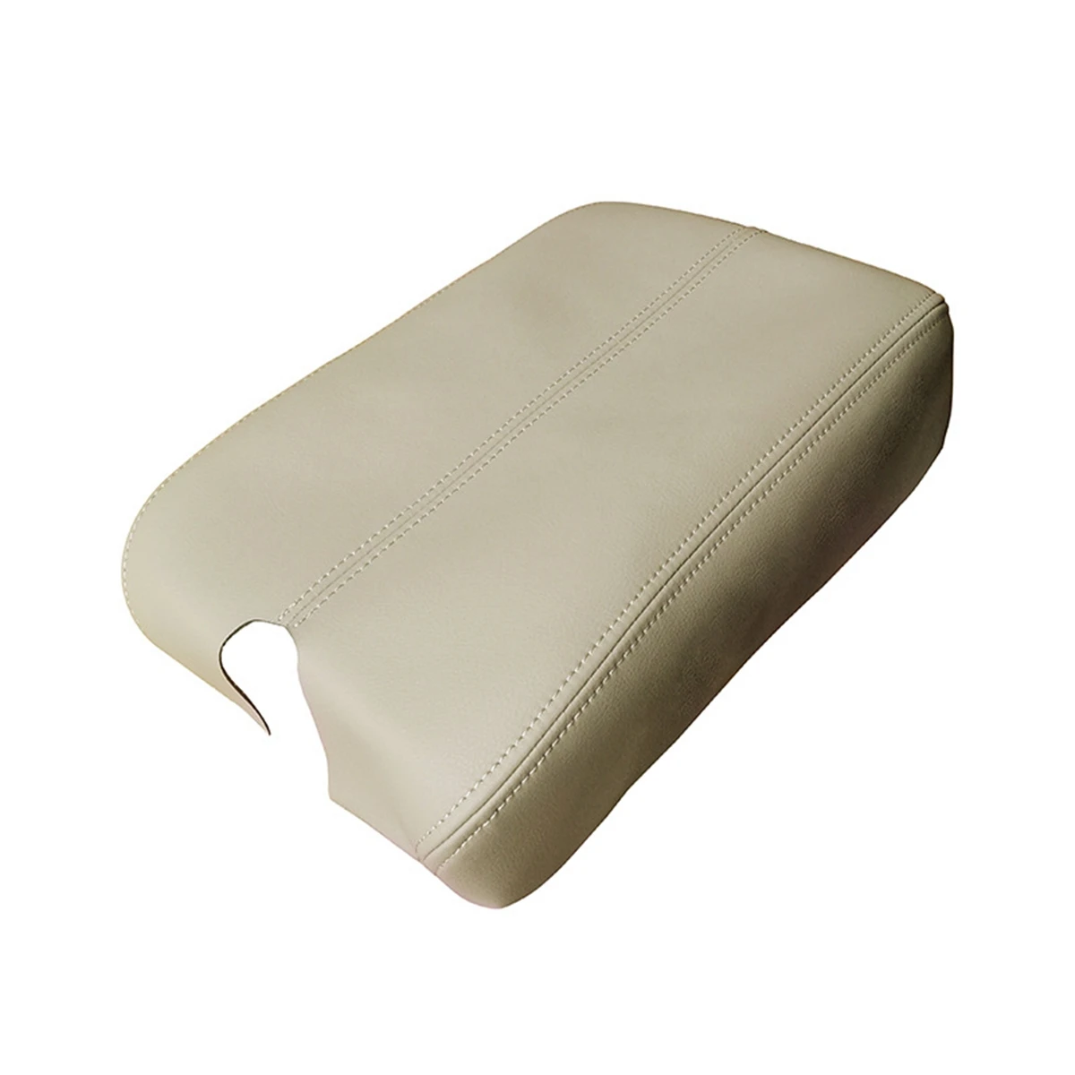 

For Honda Accord 2008- 2011 2012 2013 Car Microfiber Leather Console Armrest Panel Cover Protective Trim Beige