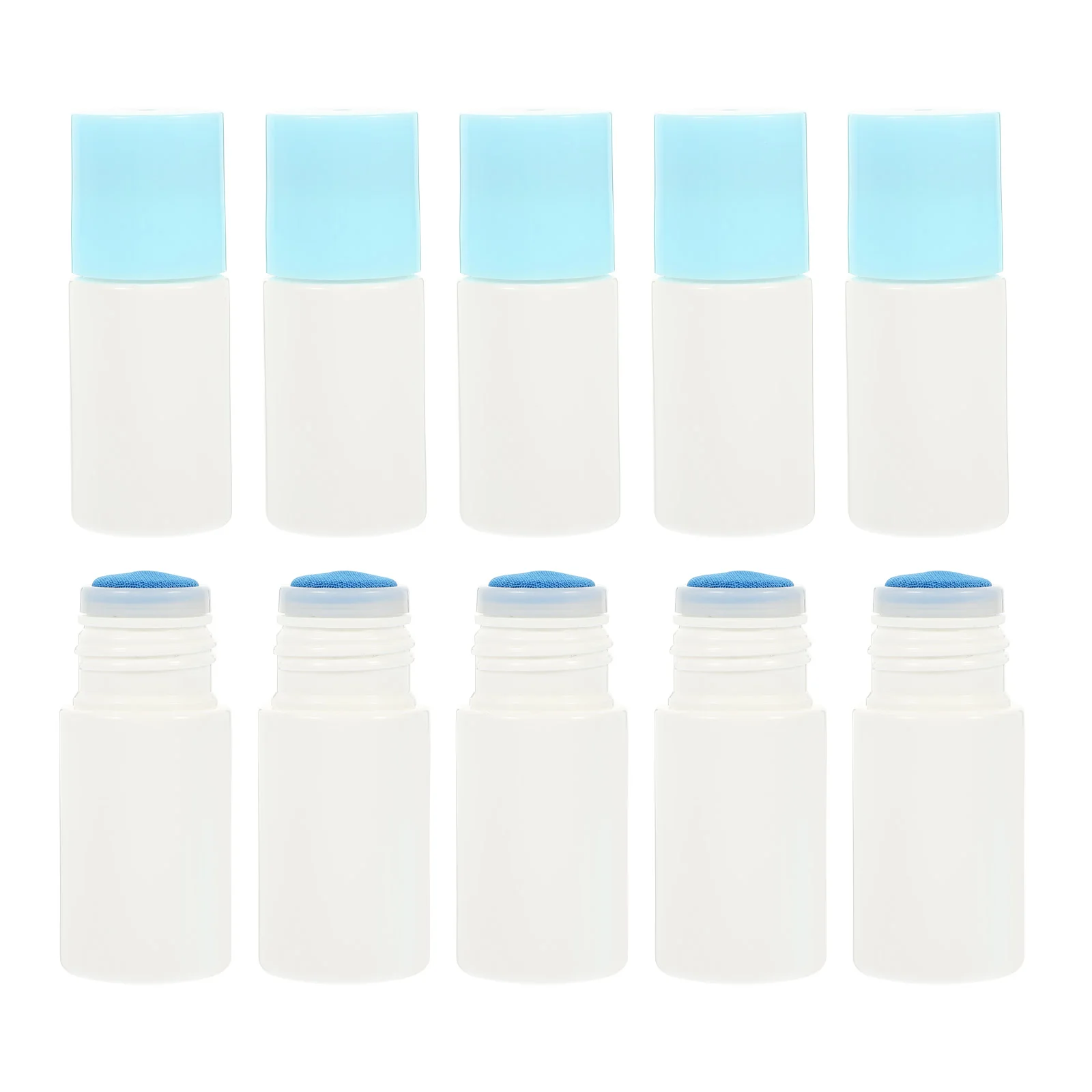 

Refillable Sponge Empty Makeup Applicator Liquid Head Tube Travel Deodorantsqueeze Pump Wash Shampoo Small Dabber Tubes Silicone