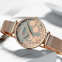 curren steel strap quartz lady wristwatch fashion top brand luxury women watch business waterproof ladies watches reloj de dama
