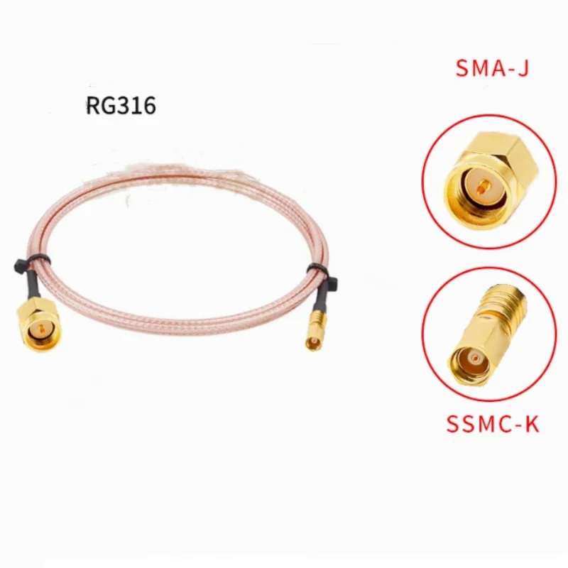 

HERKOMYOU RG316 коаксиальный кабель SSMCF-SMAM 50 Ом