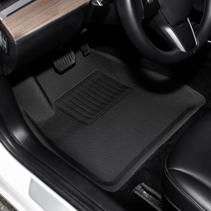 

Upgrade Newest Model3 3D Foot Pad Accessories For Tesla Model 3 Floor Mat Car Waterproof Non-Slip Fully Surrounded Carpet Mats
