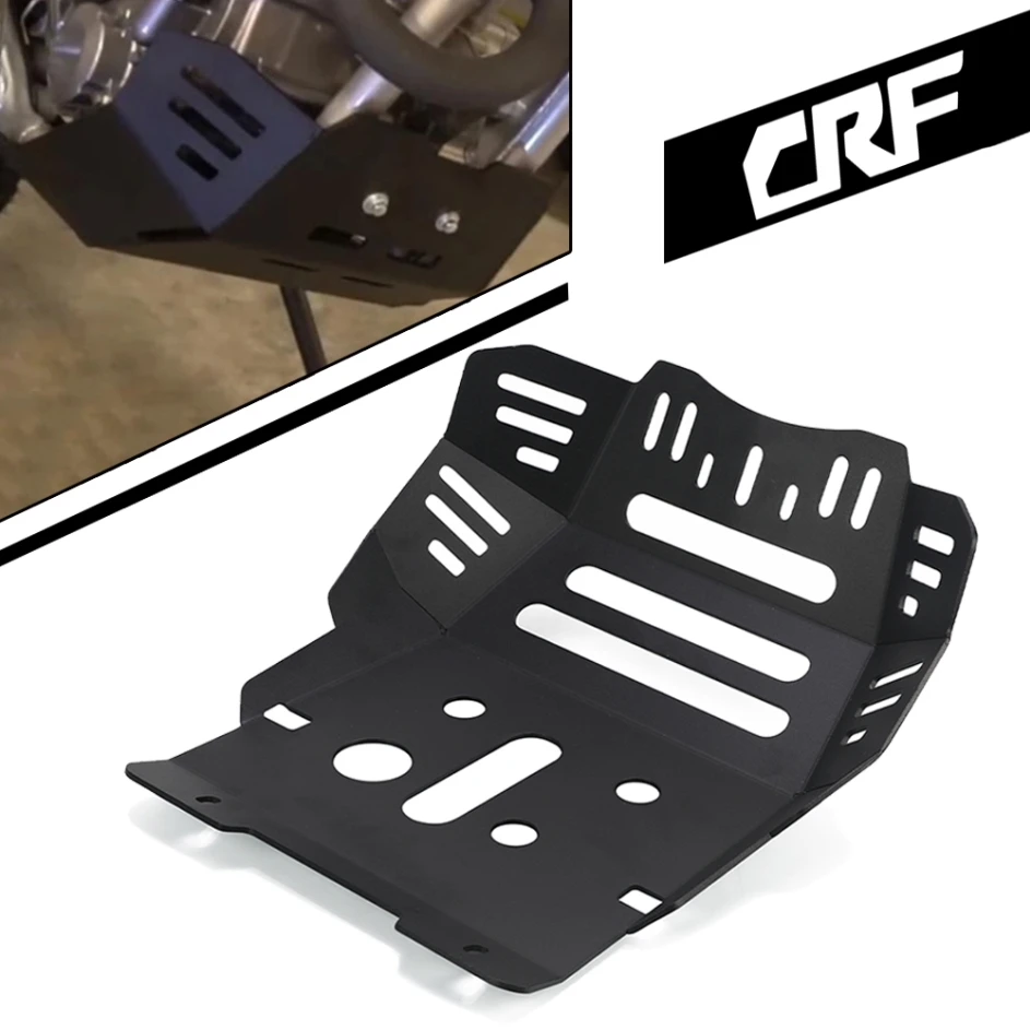 

FOR Honda CRF300L CRF crf 300 L 2021-2023 2022 Motorcycle Under Engine Protection Guard Cover Bash Guards Sump Plate Skid Plate