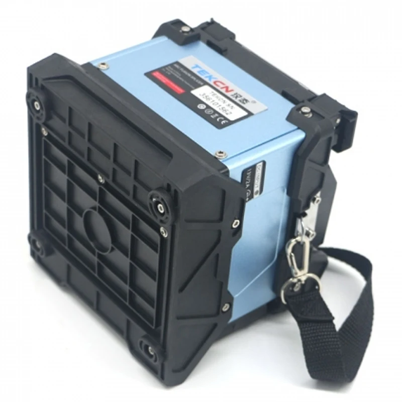 TEKCN TC-400 Optical Fiber Fusion Splicer Multi-Language FTTH 6 Motor 6S Splicing Machine With VFL Optic Power Meter Tool Kits