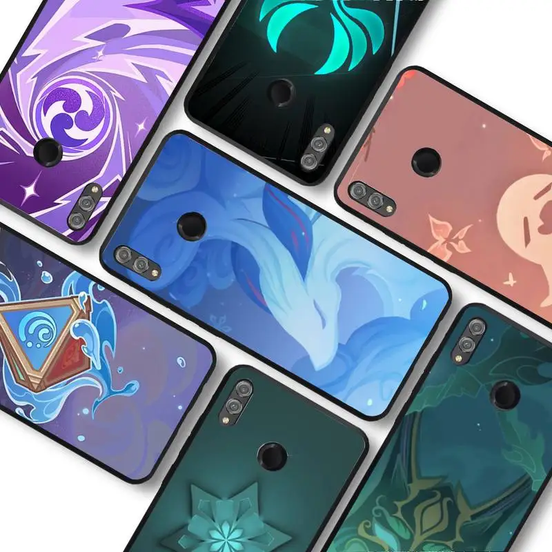 

RuiCaiCa Genshin Impact Logo Phone Case For Huawei honor 10Lite 10i 20 8x 10 Funda for Honor 9lite 9xpro Back Coque