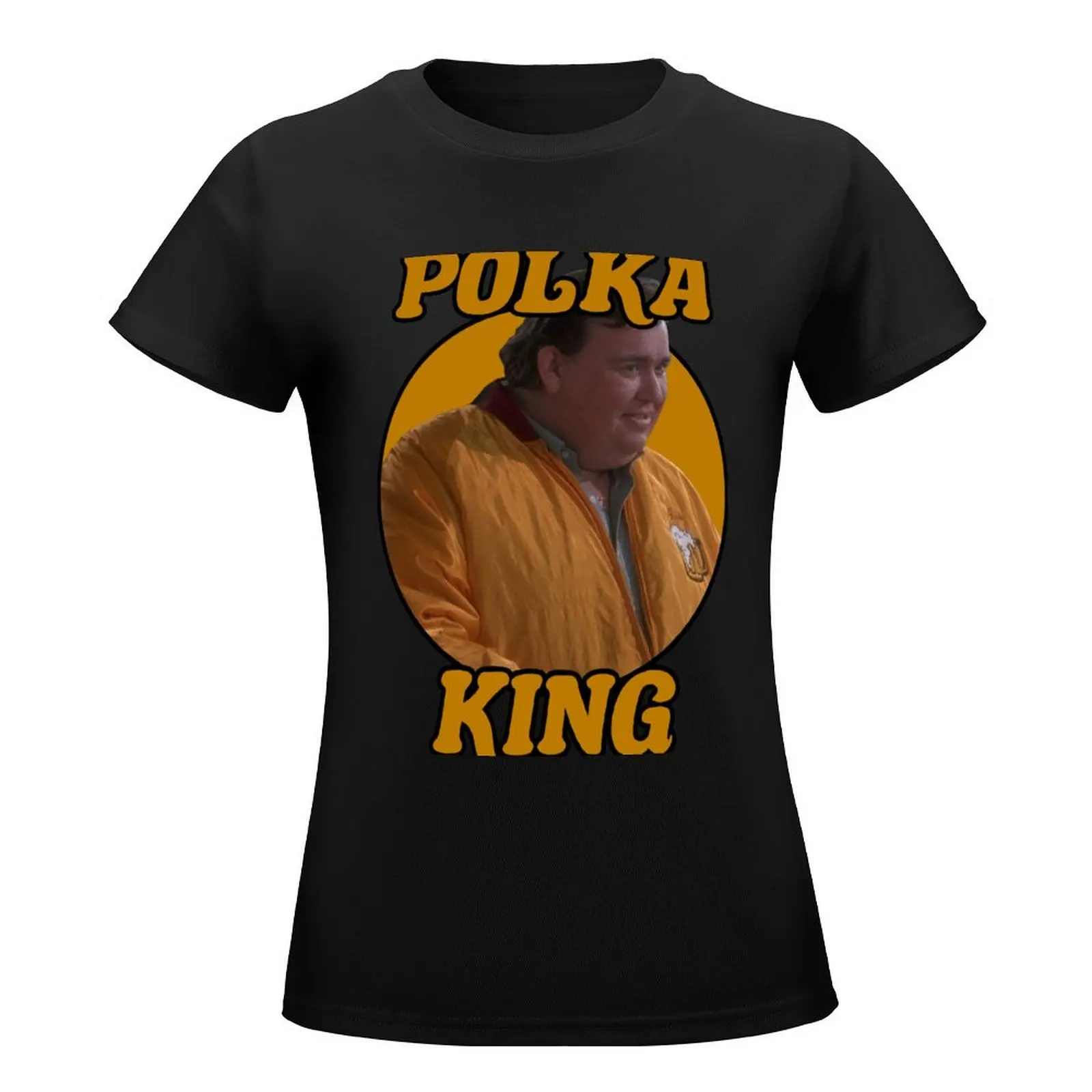 Женская футболка в Корейском стиле летняя с принтом John Candy is ГАС