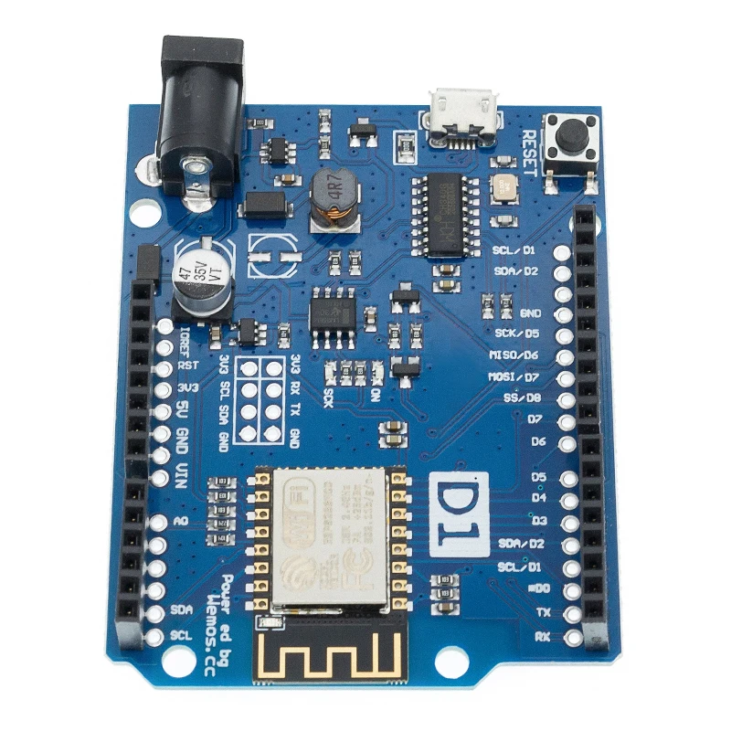 WeMos D1 R2 WiFi uno на основе ESP8266 для arduino nodemcu совместимый