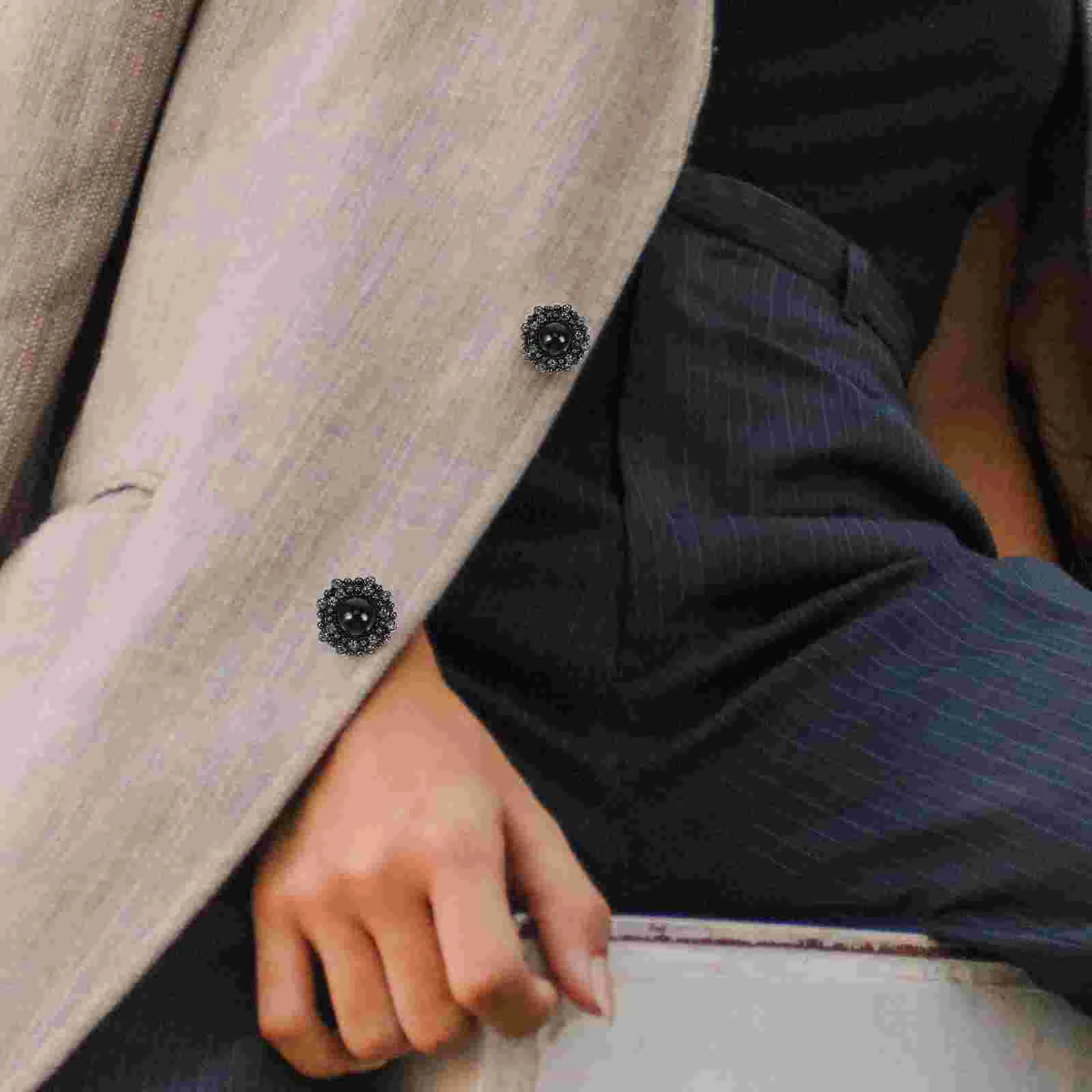 10 шт. джинсы с ромбовидной пряжкой пуговицы брюки куртка объемные украшения