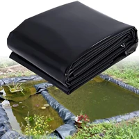 0 2mm thickness fish pond liner pond skins black hdpe pond waterproof membrane for waterfall fish koi ponds garden fountain