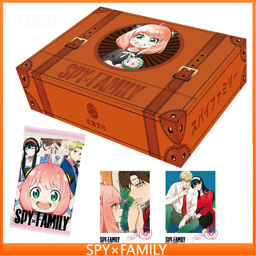Новинка шпионские Семейные открытки X для детей японский оригинальный коллектор
