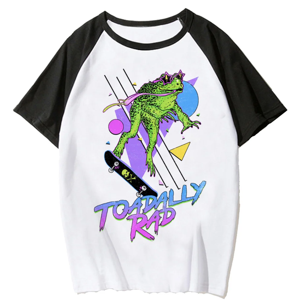 

Toadally Rad Tee women anime tshirt girl anime streetwear comic clothing