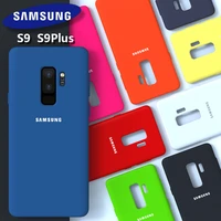 for samsung galaxy s9 s9plus case high quality soft silicone cover silky touch protective shell s9 s9plus