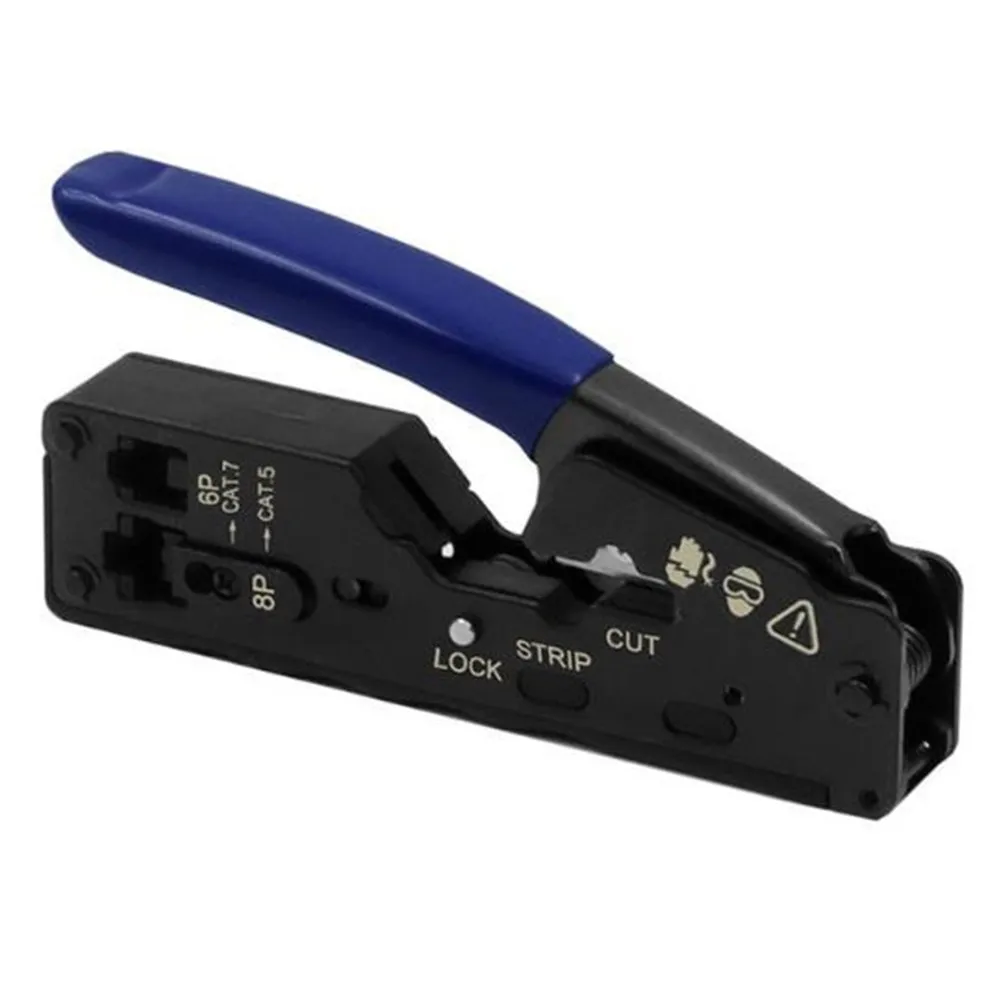 

Инструмент для зачистки кабеля RJ45, набор инструментов для сети Cat6 Cat5e Cat5 RJ12/11, коннектор 8P 6P, Обжимные Щипцы для сетевого LAN кабеля, плоскогубц...