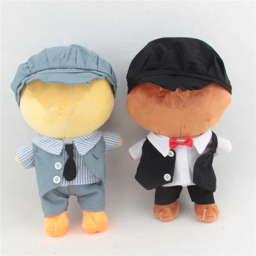 

Кукольная одежда для кукол-идола 20 см, аксессуары, плюшевая кукла, одежда, рубашка, жилет, галстук-бабочка, игрушечная кукла, наряд для корейс...