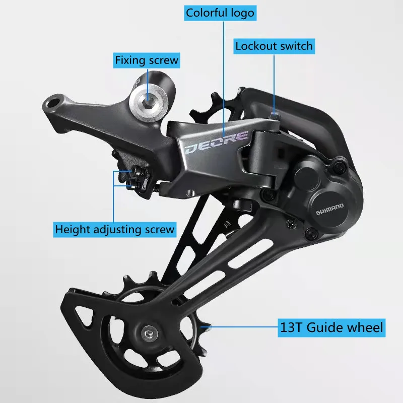 Deore M6100 1x12 Speed derailleurs Groupset 12 speed right shift lever dowel CN Chain RD sunshine cassette 46T 50T 52T |