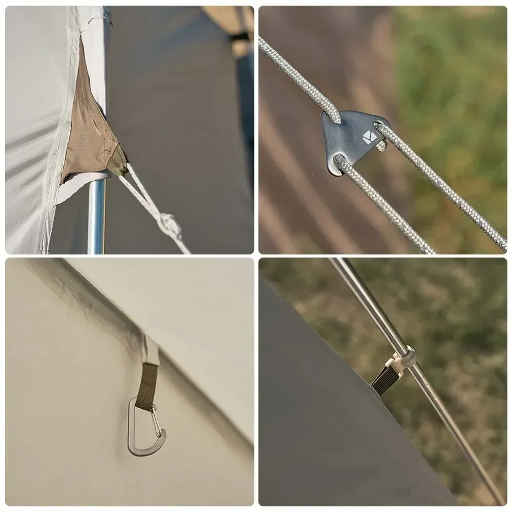 MOBI GARDEN Кемпинговая палатка Укрытие Серебряное покрытие Солнцезащитный крем UV50+