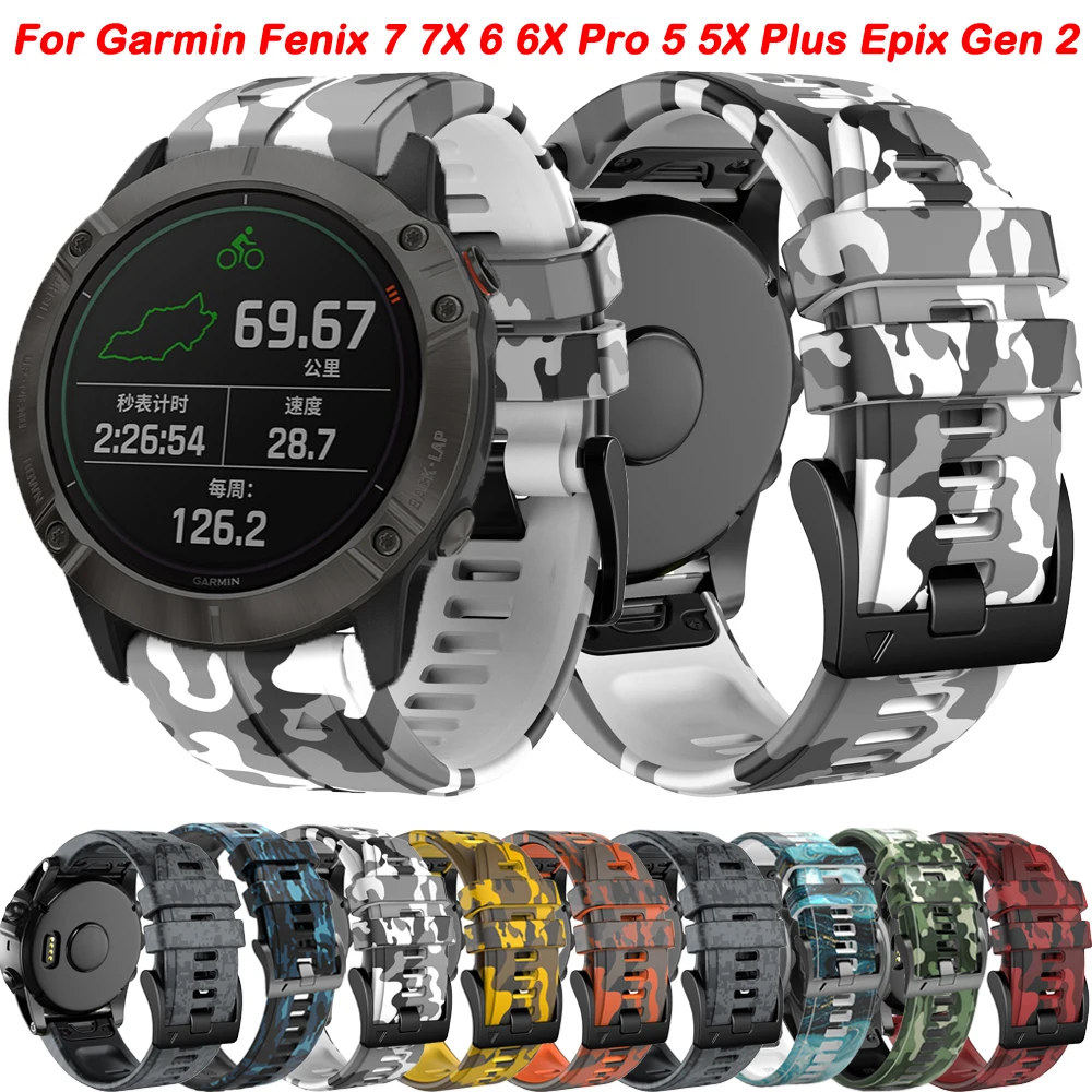 Bracelet En Alliage Titane Pour Garmin Fenix 7/6/5 - 22mm Fermoir Déployant Argent, 20cm