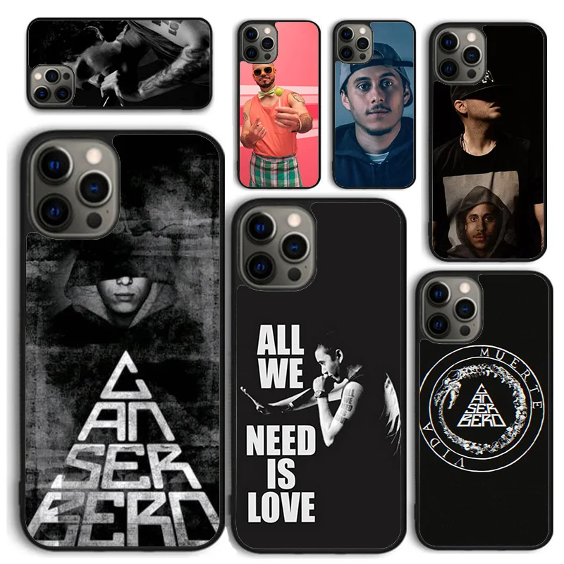 Residente Canserbero Coque Phone Case for iPhone 5 6 7 8 Plus XR XS for Apple 13 11 12 14 Mini Pro Max Back Cover Fundas Shell