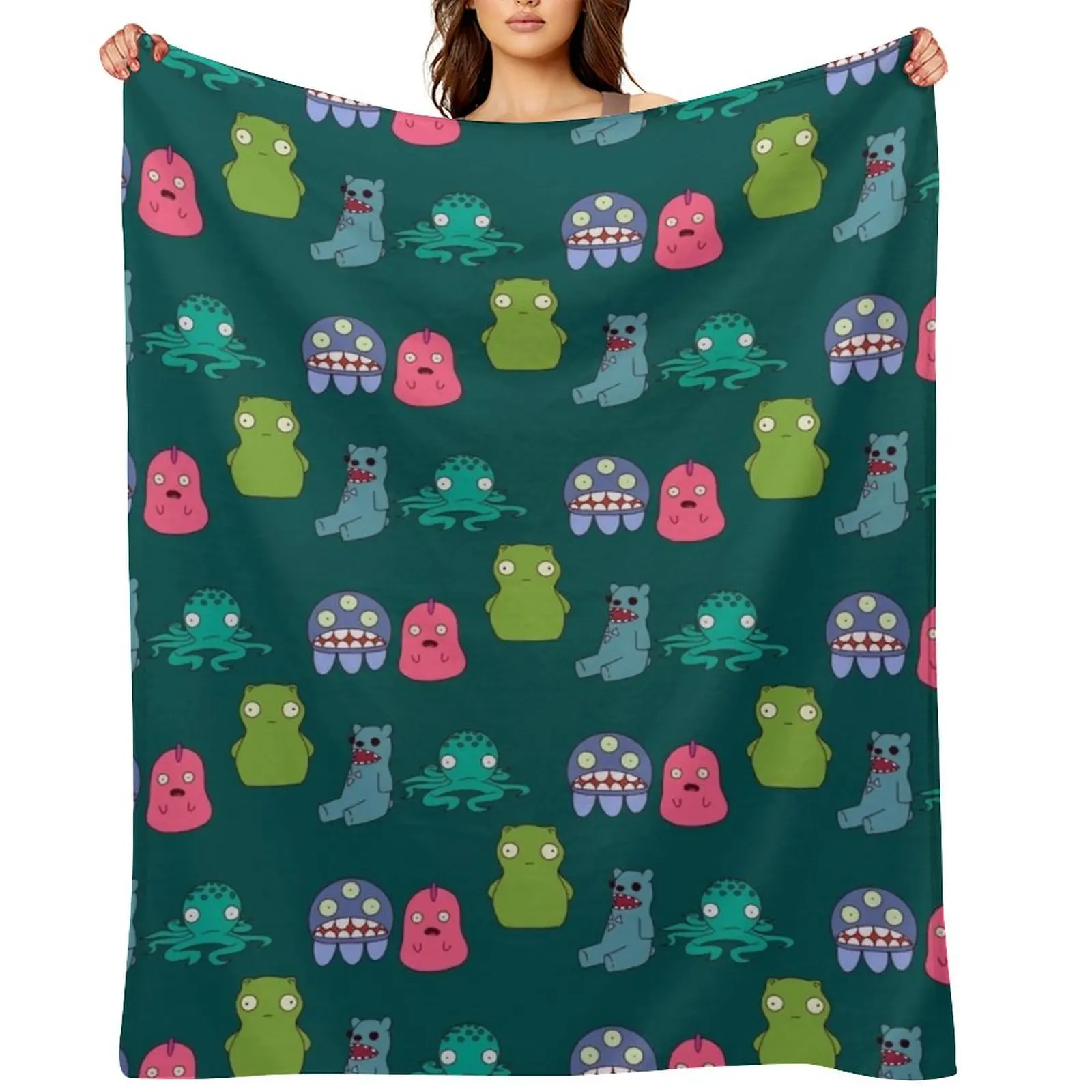 Фото Плед Kuchi Kopi _ Friends, фланелевый плед в клетку для малышей, рождественские подарки №1