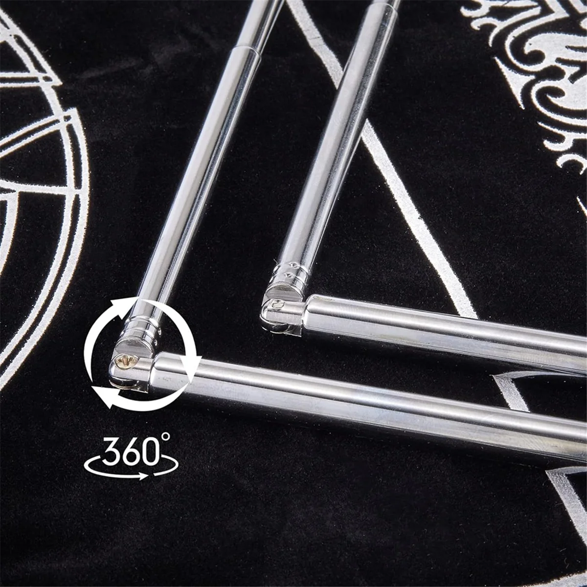 3 шт. медные и приглушающие стержни 2 Выдвижных паранормальных стержня 1