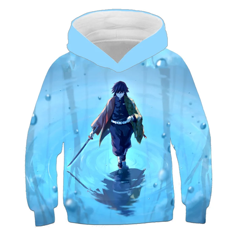 

Детская толстовка с капюшоном костюм для косплея демона камадо незуко толстовка с 3D принтом мужской пуловер Аниме Толстовка