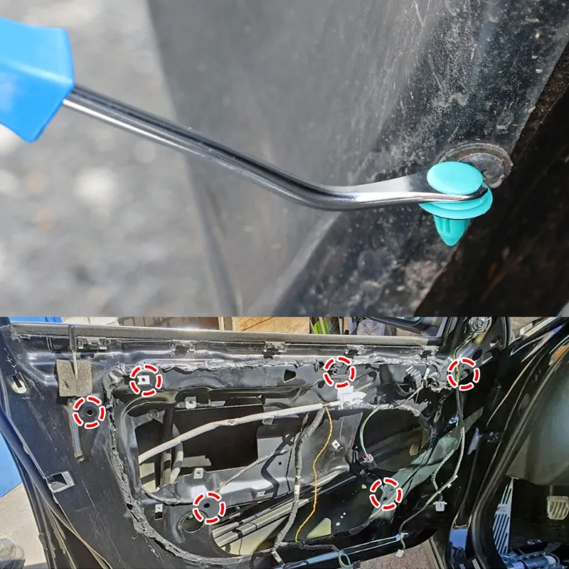 Инструмент для удаления автомобиля отвертка съемник ногтей удаление обшивки