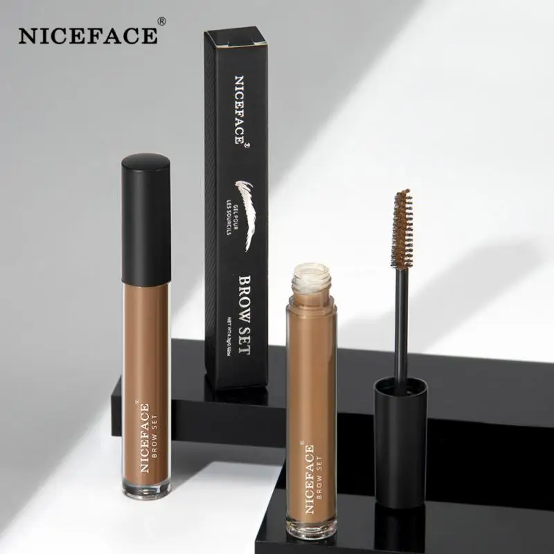 

Eyebrow Brow Gel Eyebrow Cream Enhancers Women Long-lasting Waterproof Dyed BrowProfessional Makeup Cosmetics With Brush