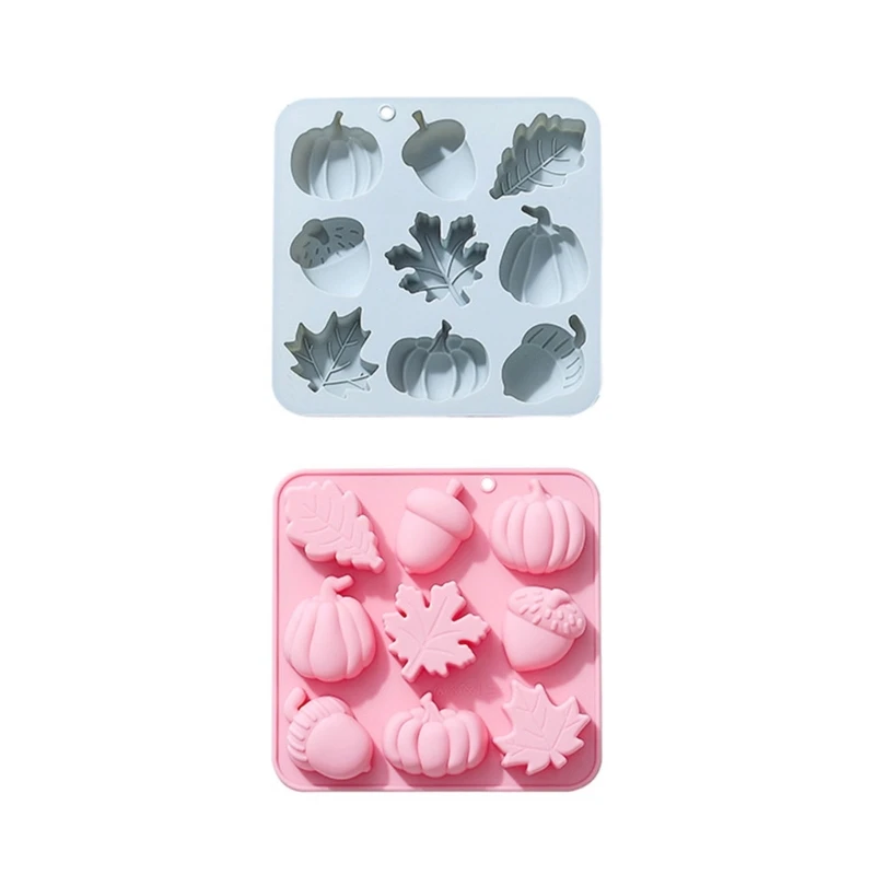 

Pumpkin Leaf Silicone Mold Chocolate Candy Clay Mold for Diy Dessert Mold