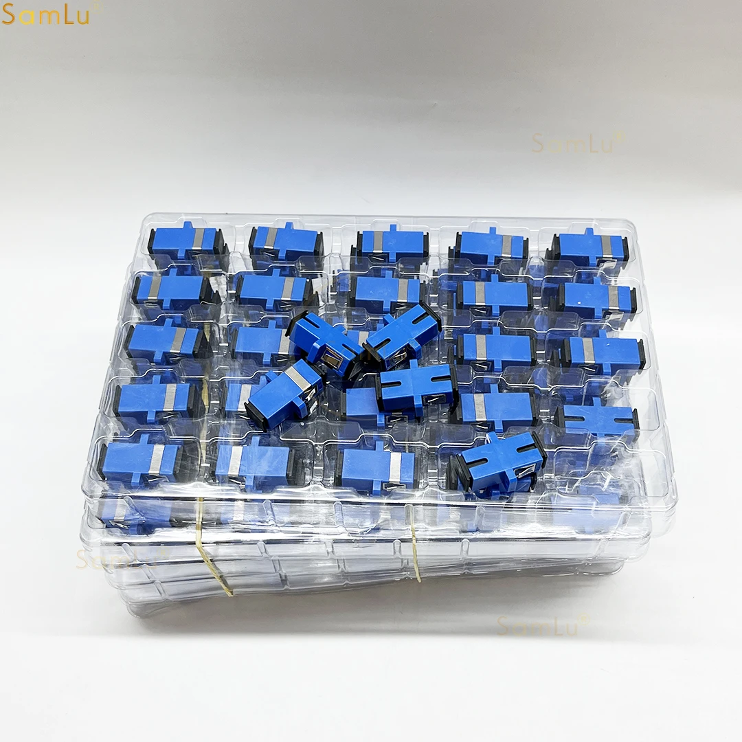 SC UPC Адаптер SAMLU Одномодовый Пластиковый