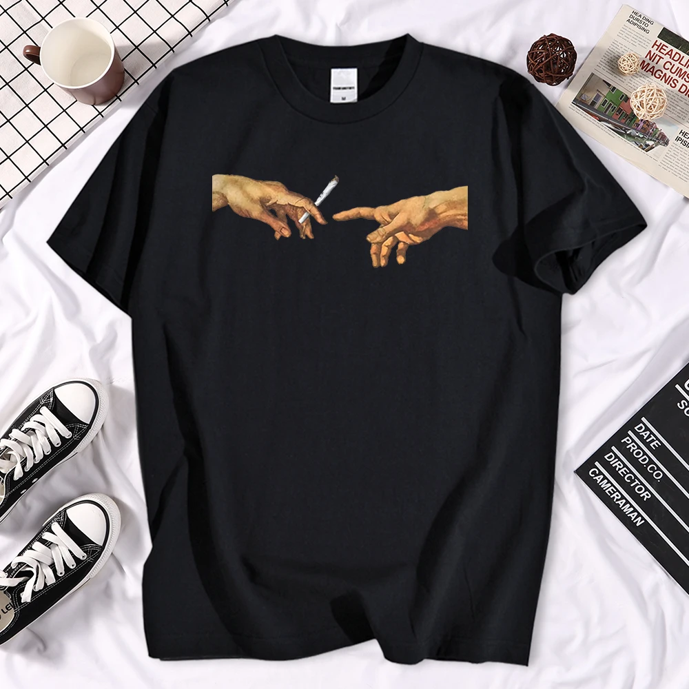 

Забавные футболки Микеланджело Genesis, Мужская футболка в стиле Харадзюку, Мужская футболка с принтом в стиле хип-хоп, брендовая уличная одежд...