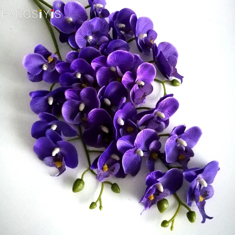 

75 см/27 Мини Цветочная головка искусственные растения фаленопсис праздничное украшение семейный ландшафт интерьерный Декор