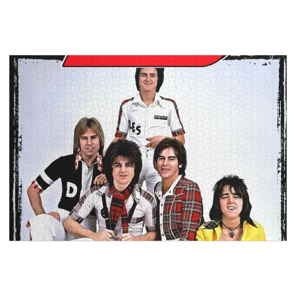 Пазл Bay City Rollers Персонализированное имя с изображением по индивидуальному заказу