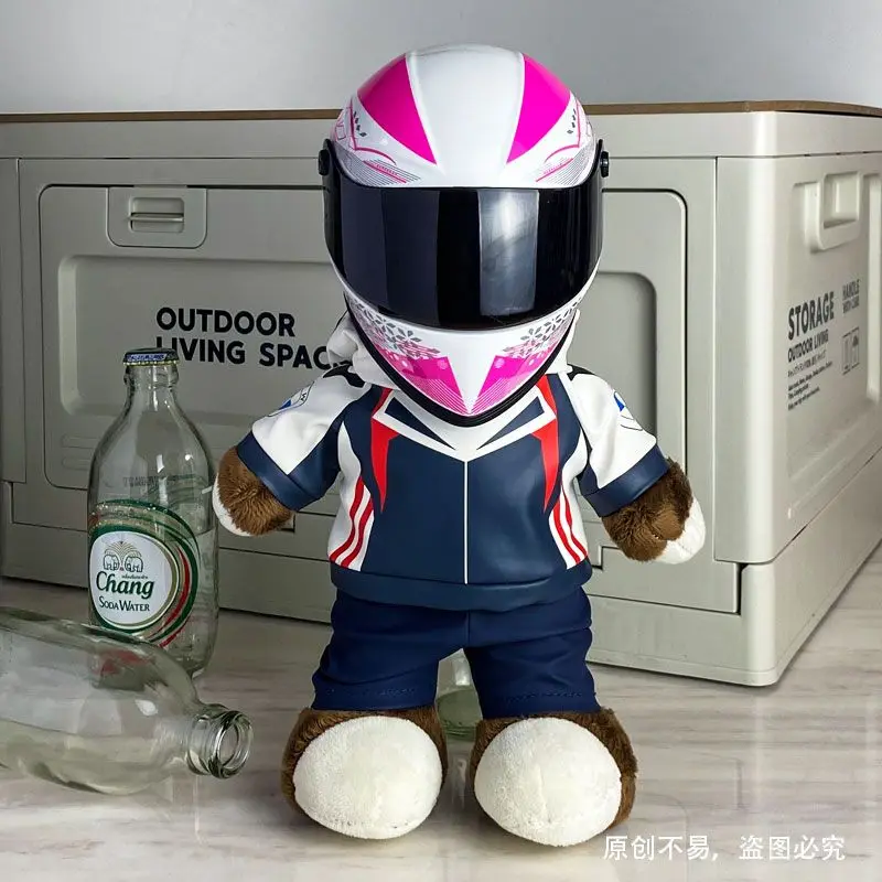 Подходит для мотоциклетных подвесок BMW Kawasaki шлем кошек и собак мини на все лицо