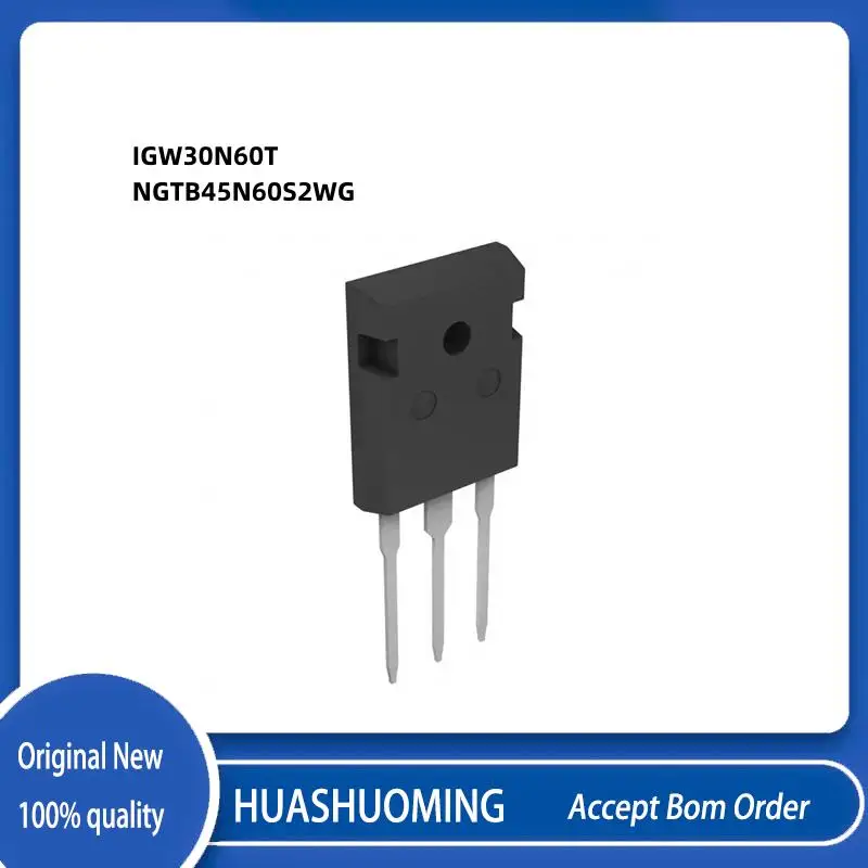 

20Pcs/Lot New IGW30N60T IGW30N60 IGW30 G30T60 NGTB45N60S2WG NGTB45N60 45N60S2 TO247