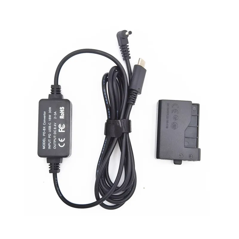 

PD/TYPE-C for Canon EOS1100D 1300D 1200D 1500D fake battery LPE10 charging treasure