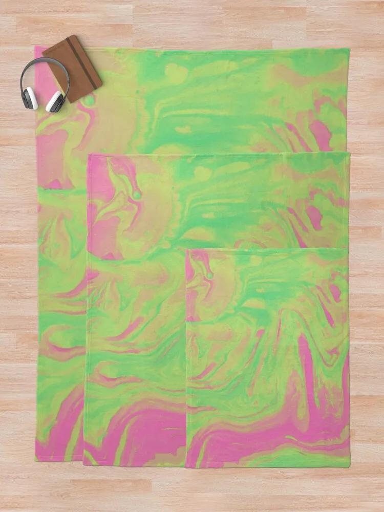 Одеяло Verdant Pink Swirls декоративное рождественское украшение для младенцев одеяла