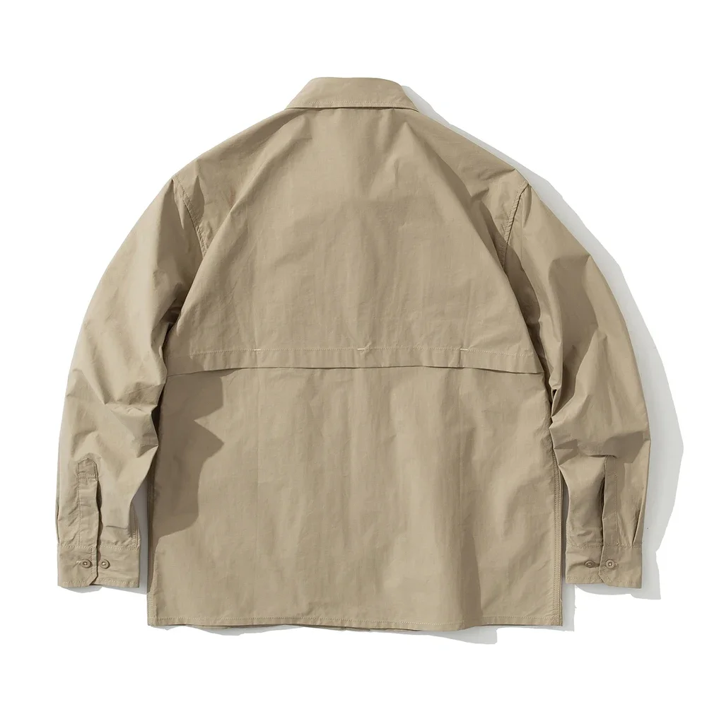 Cityboy японские модные рубашки-карго мужские уличные свободные повседневные