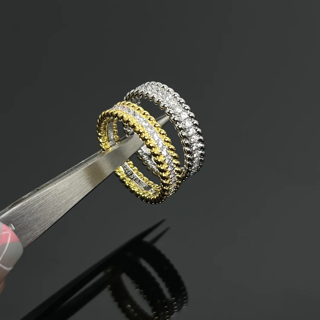 Элегантное Кольцо Из Стерлингового Серебра S925 С Витой Веревкой И Цирконием