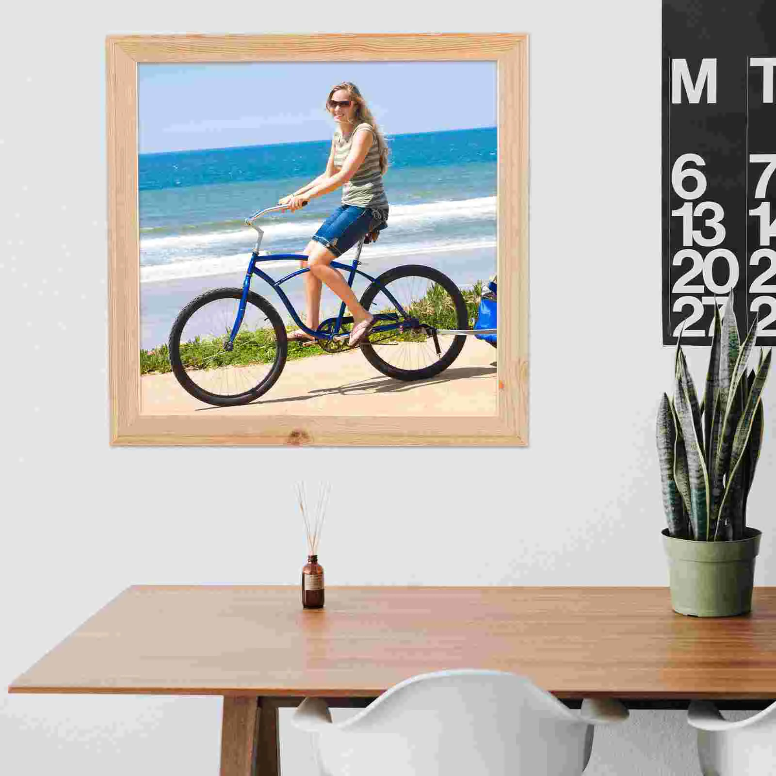 5 шт. пустая рамка из цельного дерева картина маслом деревянная фото для холста