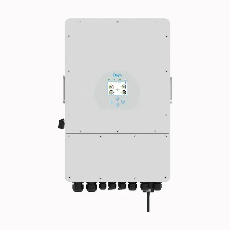 Гибридный инвертор Deye 10 кВт 12 20 трехфазный 2 МПТ низковольтный аккумулятор