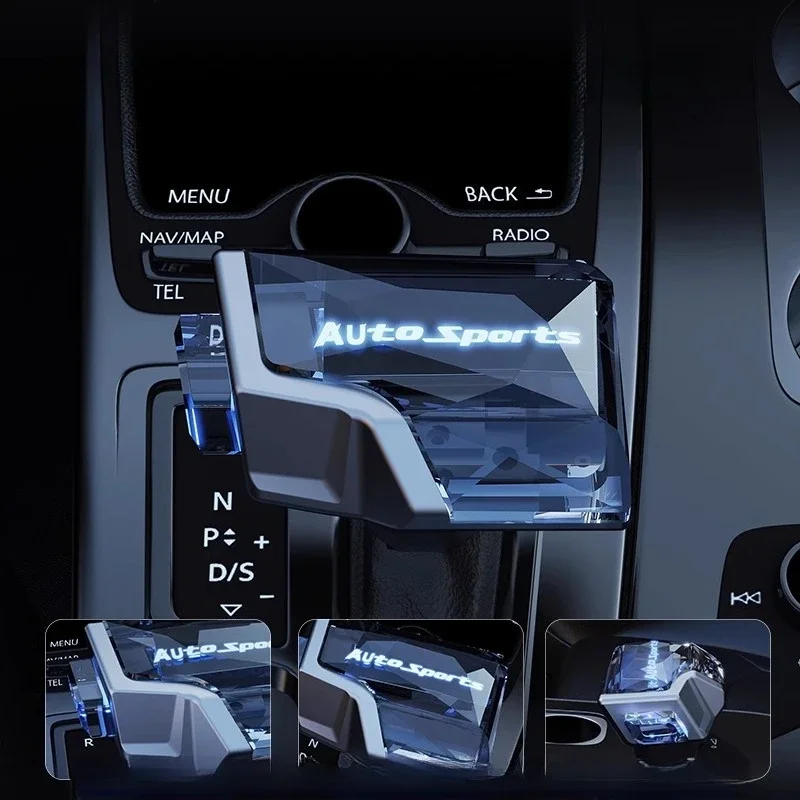 

Для ​ ​ Кристаллическая ручка переключения передач KIA K5/K3/Sportage/Sorento/KX5/KX7 — универсальный переключатель переключения передач со светодиодной подсветкой, 4 режима RGB-подсветки